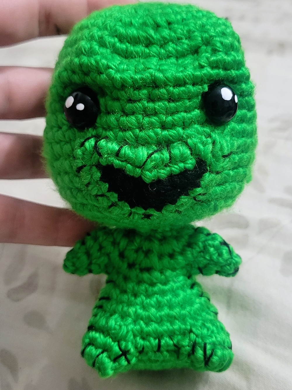 Handmade Crochet Amigurumi Oogie Boogie